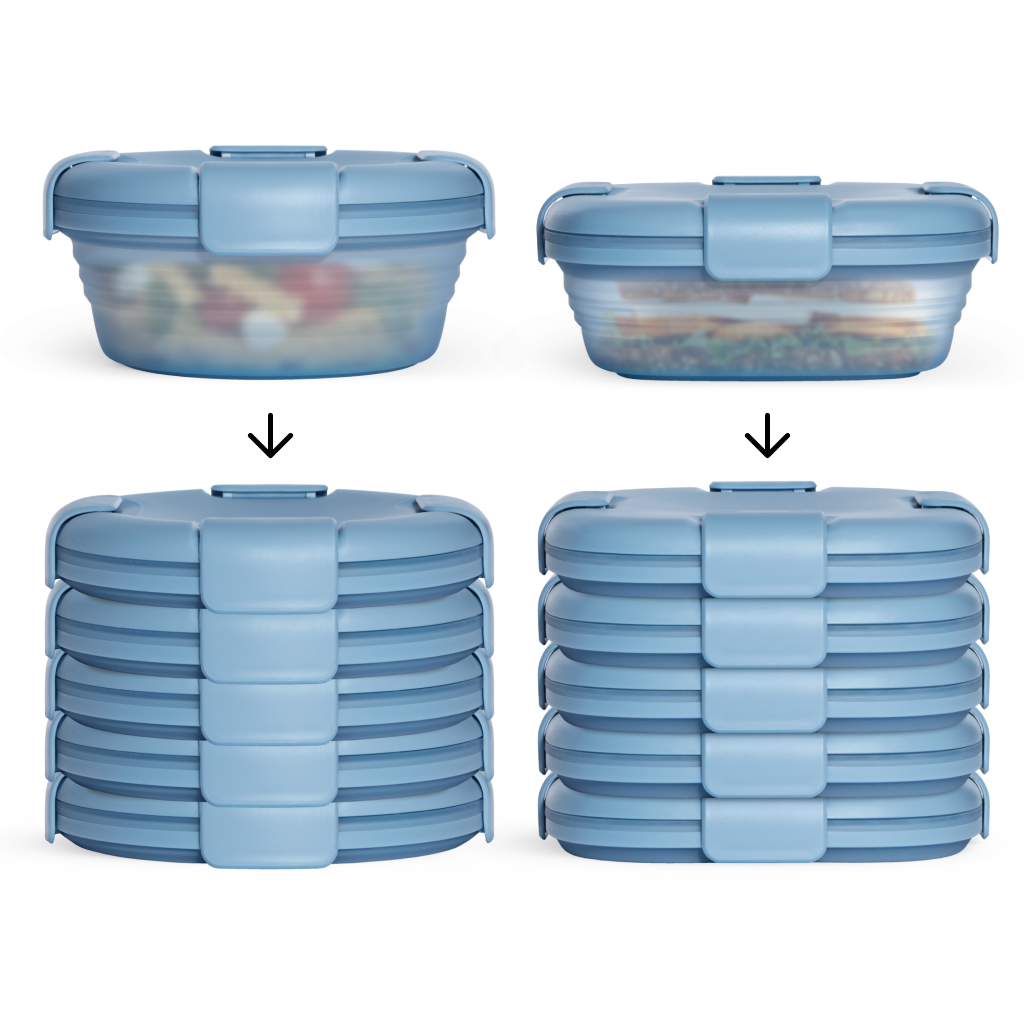 12-Pack Mixed Food Storage Set