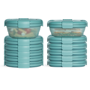 12-Pack Mixed Food Storage Set