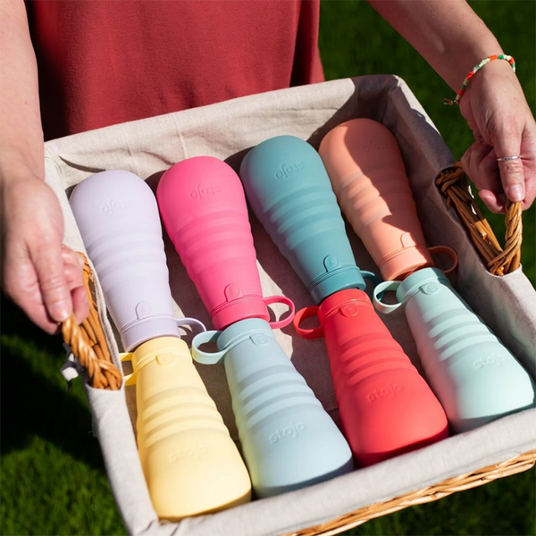 Great Color Selections for Collapsible Bottles from Stojo